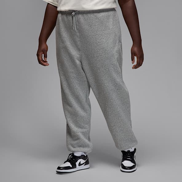 Jordan sweatpants open bottom deals